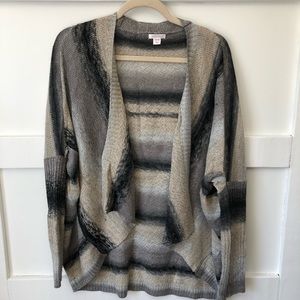 Neutral Oversized cardigan